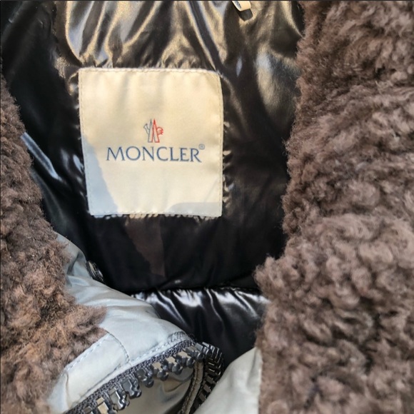 Moncler Jacket with Shearling Collar - Picture 7 of 7